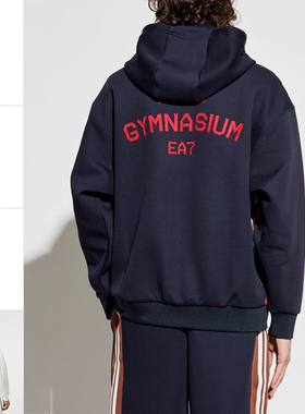 Armani/阿玛尼EA7 男士时尚休闲开衫连帽卫衣 7M000251 AF13538