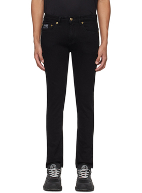 Versace/范思哲VJ 男士潮牌修身时尚长裤牛仔裤 76GAB5D0 CDW00