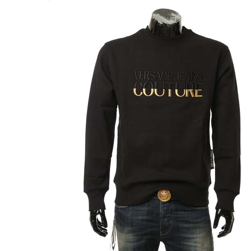 Versace/范思哲VJ 正品 男士刺绣毛里保暖卫衣 B7GZB7TT 30216