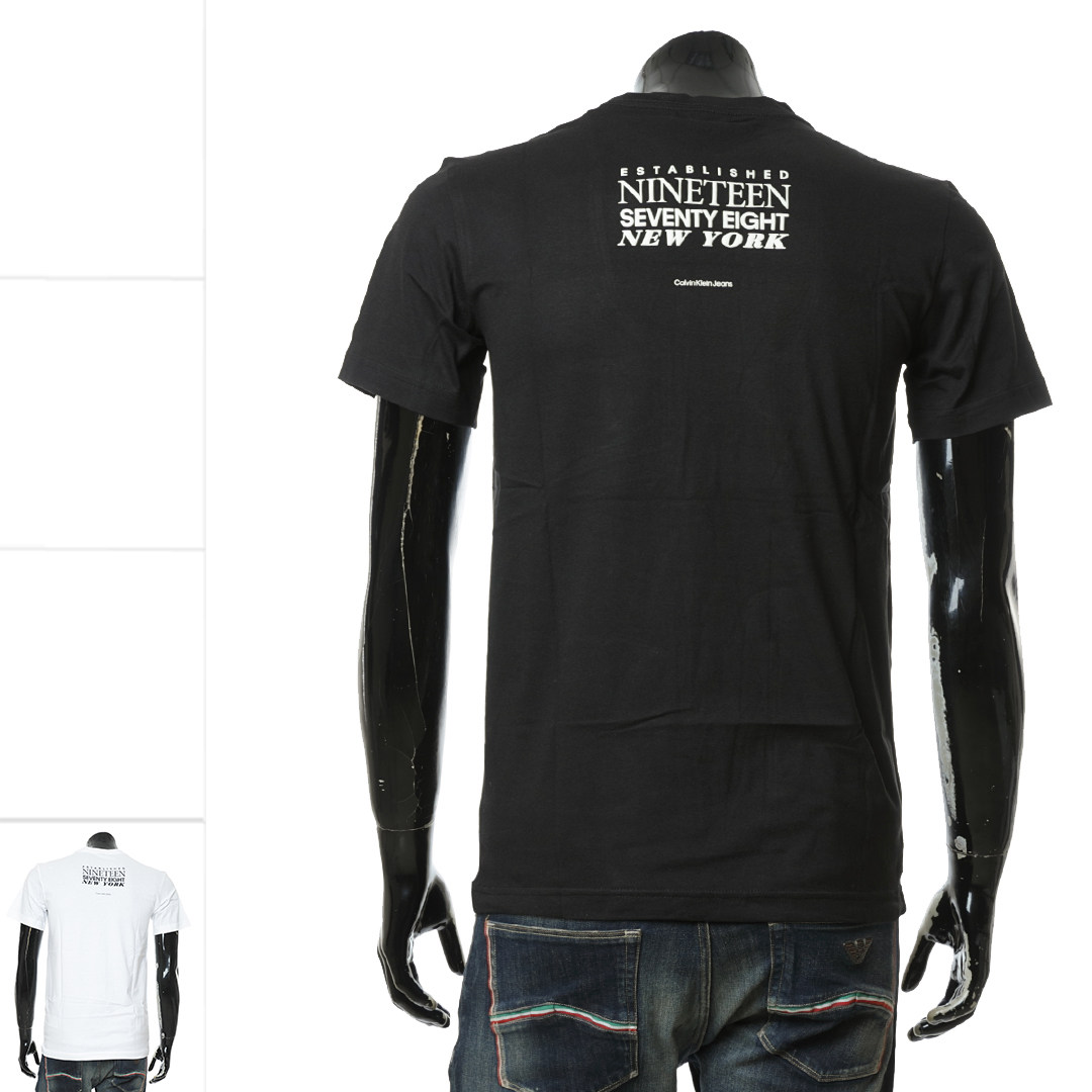 Calvin Klein Jeans CK 男士时尚潮流简约短袖T恤 J30J327402,