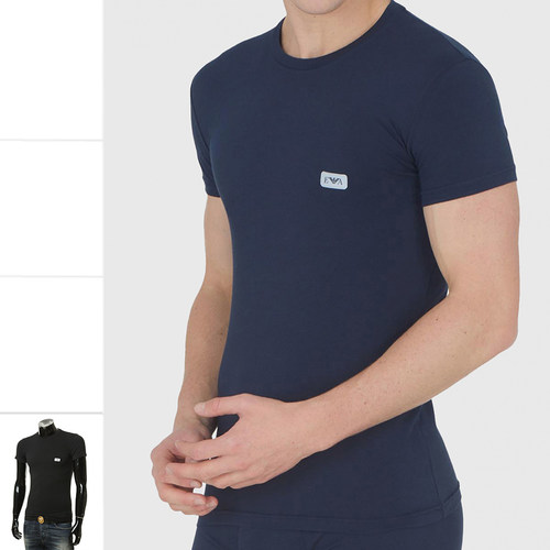 Armani/阿玛尼男士修身短袖T恤