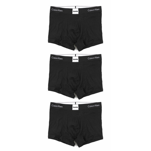 CK男士3件装四角内裤