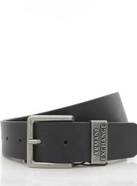 Emporio Armani EA 阿玛尼 男真皮方形针扣腰带皮带 951186 CC528
