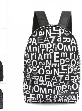 Armani/阿玛尼EA7 男士时尚休闲双肩背包 7X000001 AF10465