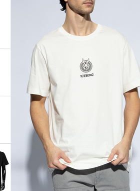 ICEBERG冰山 男士潮牌卡通兔八哥联名短袖T恤 24E I1P0 F02A 6325