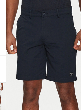 Armani/阿玛尼EA 男士鹰标时尚直筒休闲短裤 EM000591 AF12336