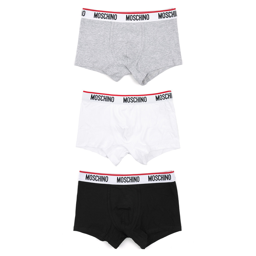 moschino/莫斯奇诺 潮牌男士3件装平角裤四角内裤 A1395 4300怎么看?