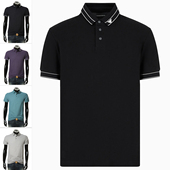 鹰标修身 男士 纯棉休闲短袖 POLO衫 1JCYZ Armani 3D1FM4 阿玛尼EA