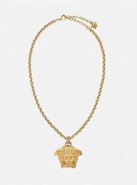 Versace/范思哲时尚土豪金美杜莎合金男女同款项链 DG1I125 DJMX