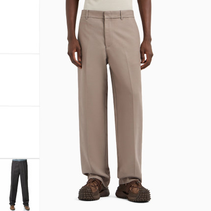 Armani/阿玛尼EA 男士鹰标宽松直筒长裤休闲裤 EM001182 AF13791