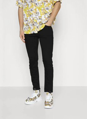 Versace/范思哲VJ 男士修身弹力时尚长裤牛仔裤 74GAB540 CDW00