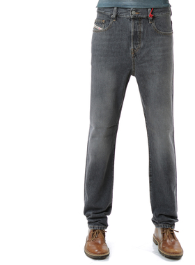 Diesel迪赛 D-VIKER 男士潮牌做旧水洗牛仔裤长裤 A05156 09B84