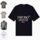 阿玛尼EA EM005359 男士 T恤 AF13715 纯棉刺绣鹰标圆领短袖 Armani