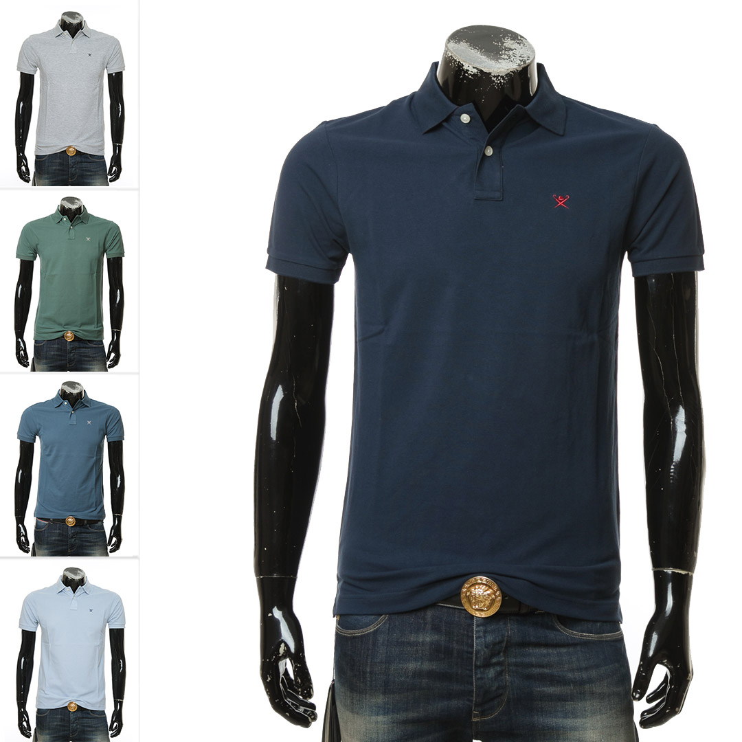 哈克特男士休闲短袖POLO衫