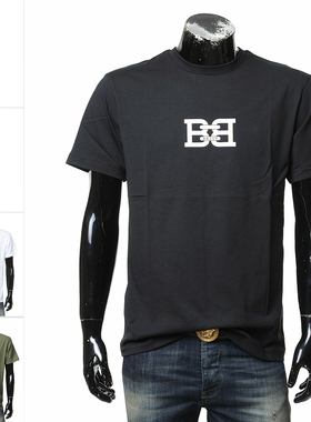 Bally/巴利轻奢大牌男士时尚简约休闲短袖圆领T恤 MOU0DW CO478