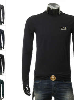 Armani/阿玛尼EA7  正品 男士 长袖T恤圆领上衣8NPT55 PJM5Z