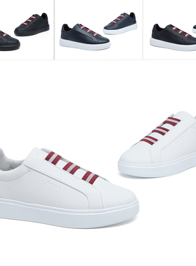 Bally/巴利男士奢潮大牌真皮懒人一脚蹬低帮休闲鞋 MSK0H1 VT009