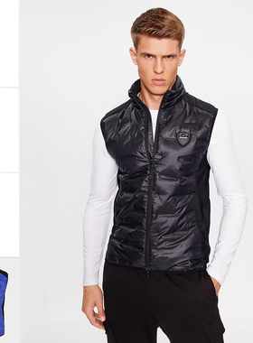 Armani/阿玛尼EA7 男士时尚休闲潮保暖棉背心外套 6RPQ06 PNCLZ