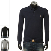 SMITH M2R PAUL 保罗史密斯男彩色小马长袖 POLO衫 410S KZEBRA