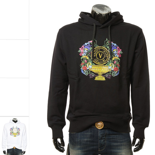 范思哲男士潮牌连帽卫衣