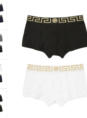 Versace/范思哲美杜莎 2件装 男士四角平角内裤 AU10181 A232741
