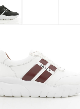 Bally/巴利男士时尚低帮厚底休闲鞋真皮小白鞋 MSK02J VT019