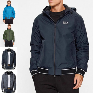 6RPB08 Armani 秋冬加绒保暖连帽夹克外套 男士 PN27Z 阿玛尼EA7