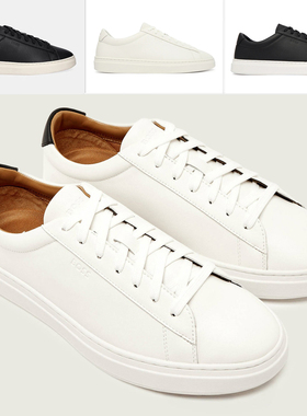 Hugo Boss黑标 男士时尚简约真皮低帮休闲鞋 50552853 10228535