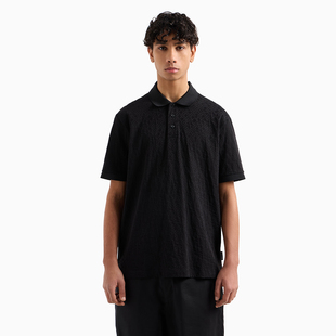 POLO衫 时尚 暗纹LOGO短袖 AF10337 XM000477 阿玛尼AX Armani 男士