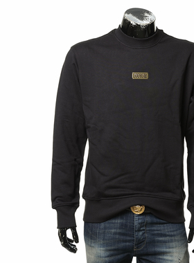 Versace/范思哲VJ 男士时尚奢潮金标圆领套头卫衣 78GAIT06 CF01T