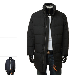 阿玛尼EA 8N1LA5 男士 外套羽绒服 1NLRZ 立领加厚保暖长款 Armani
