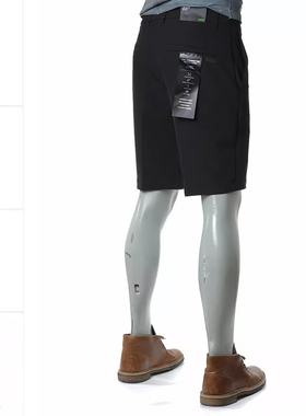 Hugo Boss绿标 男士时尚简约直筒短裤休闲裤 50540337 10268853