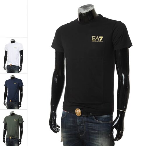 Armani/阿玛尼男士纯棉短袖T恤