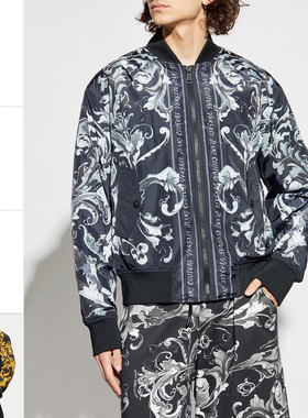 Versace/范思哲VJ 男士奢潮巴洛克印花夹克外套 79GASD07 CQ20D