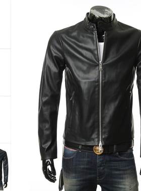 Armani/阿玛尼AX 海外直邮 正品 男士夹克皮衣外套 8NZB08 ZNAAZ