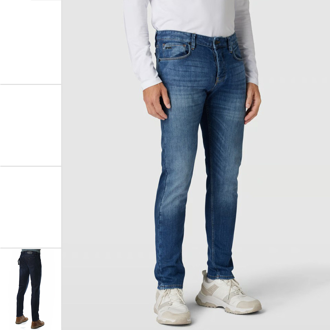 Armani/阿玛尼EA 男士鹰标修身时尚休闲长裤牛仔裤 6R1J75 1D09Z,男装,牛仔裤,淘宝优惠券,粉丝福利购,淘宝优惠卷