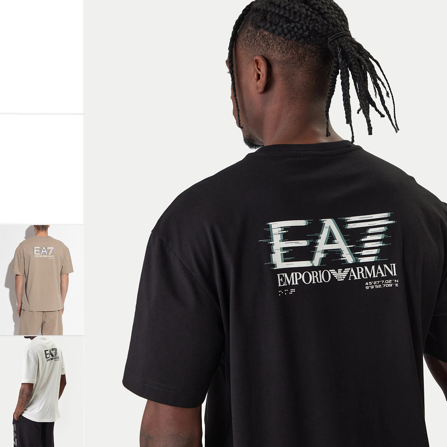 Armani/阿玛尼EA7 男士时尚休闲圆领纯棉短袖T恤7M001327 AF17789,男装,T恤,淘宝优惠券,粉丝福利购,淘宝优惠卷