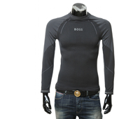 Boss绿标 50530054 男士 弹力时尚 Hugo T恤 修身 休闲长袖 10266758