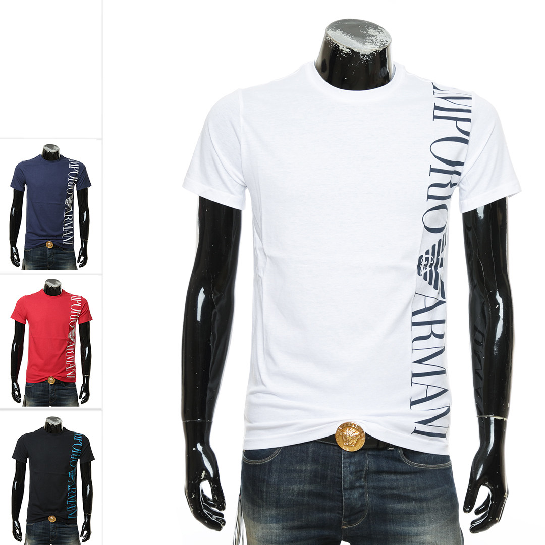 Armani海外直邮男士圆领短袖T恤