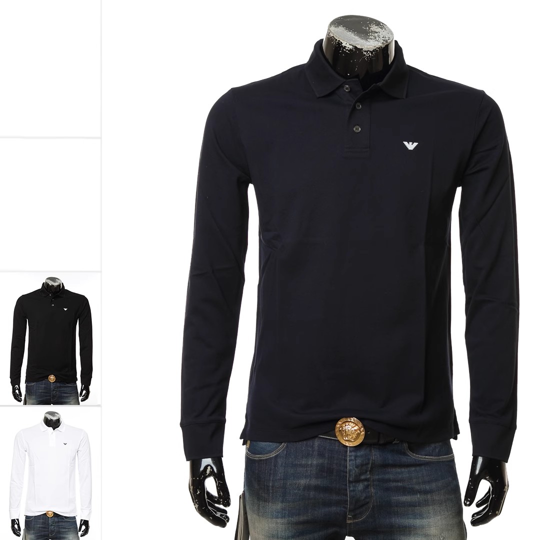 Armani/阿玛尼长袖POLO衫