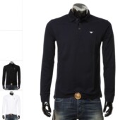 阿玛尼EA POLO衫 男士 Armani 时尚 休闲简约长袖 8N1FQ0 1JTKZ