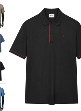 Bally/巴利海外直邮 男士时尚休闲宽松短袖POLO衫 MOU00G NY072