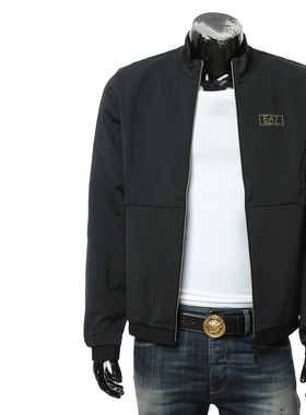 Armani/阿玛尼EA7 男士奢华金标立领外套夹克 7M000034 AF10343
