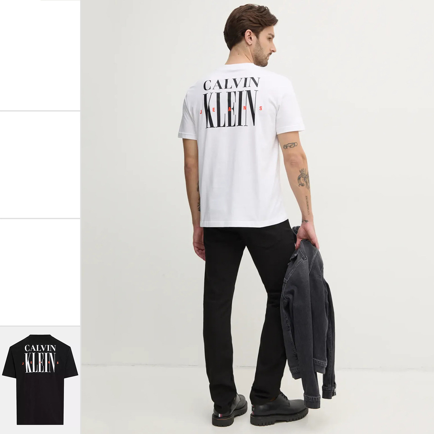 Calvin Klein Jeans CK 男士时尚潮流简约短袖T恤 J30J327473,