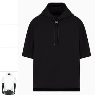 时尚 鹰标男士 短袖 连帽卫衣 AF13488 Armani EM001132 阿玛尼EA