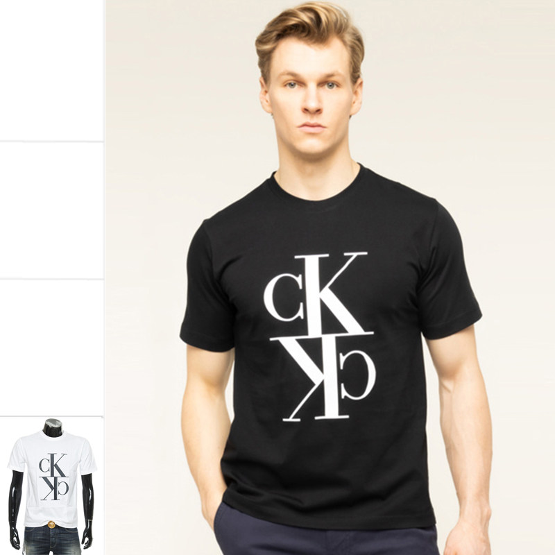 Calvin Klein CK 卡尔文克雷恩 印花男士短袖圆领T恤 J30J314106