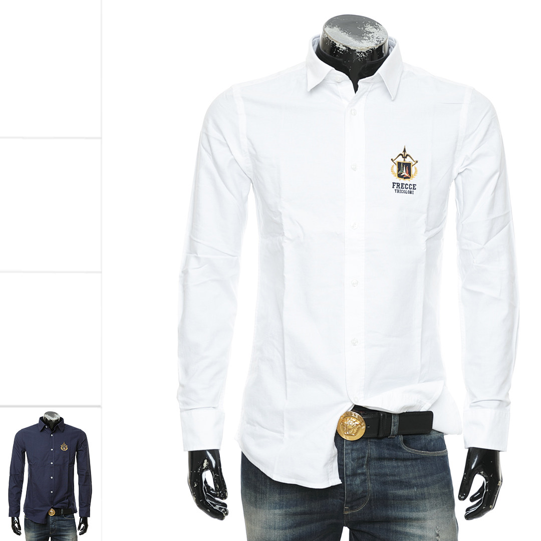 Aeronautica Militare AM空军 男士修身长袖衬衫 242CA1264CT3289