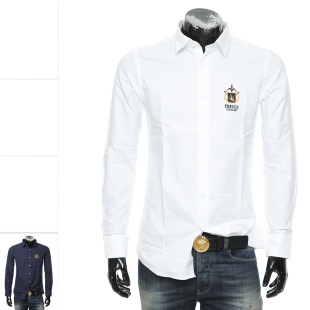 男士 AM空军 Militare 242CA1264CT3289 长袖 衬衫 修身 Aeronautica