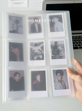 3寸拍立得相册卡册明信片卡片追星爱豆专辑小卡电影票照片收纳册