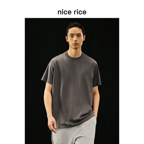 nicerice好饭240G匹马棉短袖T恤